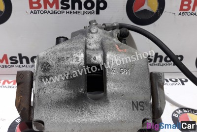 Суппорт передний левый Volkswagen Golf Plus