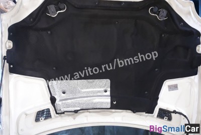 Шумка капота Mercedes W203 из Японии
