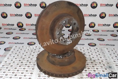 Диски тормозные передние (Комплект) bmw e60