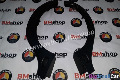 Накладки на петли крышки багажника Mercdes W211