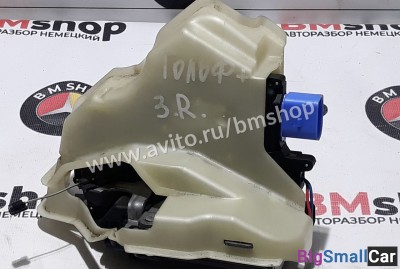 Замок задней двери правый Volkswagen Golf Plus