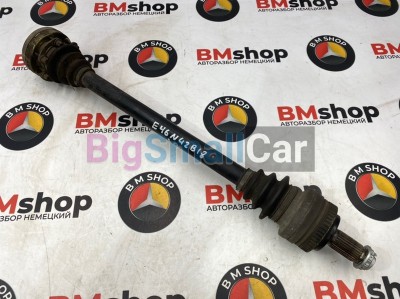 Привод правый задний BMW 2004 E46 N46B20A 33211229588