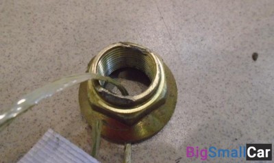 Гайка ступицы передней от Nissan Almera N16 2000-2006 - купить Твердилово