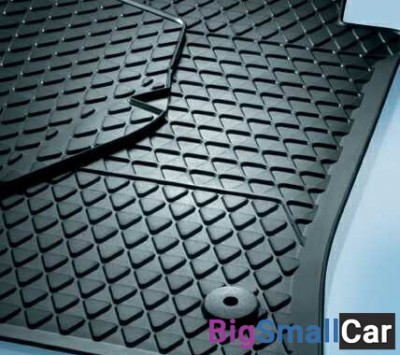 Ковры салона задние резиновые 1T0061511 041