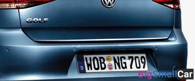 Накладка крышки багажник хром Golf VII, 5G0071360