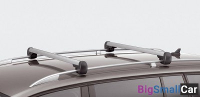 Рейлинги поперечные серебристые 1T0071151 666