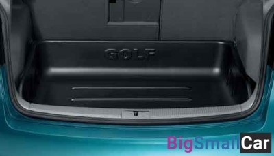 Коврик багажника golf VI (поддон пластиковый), 5M0