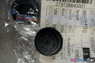 Заглушка на корпус регуляторов фаз грм