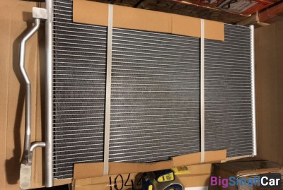 Радиатор кондиционера Mercedes 221 склад16