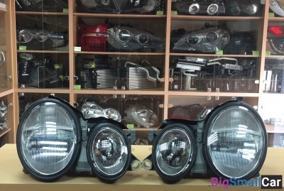 Фара Мерседес W208 1998-2002 Купе склад16