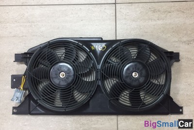 Вентилятор Мерседес W163 1998-2005 с диффузором склад16
