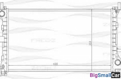 Радиатор охлаждения free-Z KK0149 Радиатор охлаждения free-Z KK0149