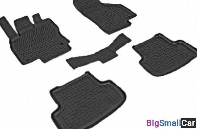 Коврики seintex 84907 Резиновые с бортом