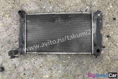 Радиатор охлаждения mitsubishi lancer Х