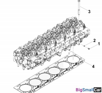 Прокладка головки блока цилиндра (ГБЦ) ISLe 4937728 (Оригинал) - купить Твердилово
