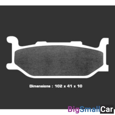 Тормозные колодки Nissin 2P-233NS