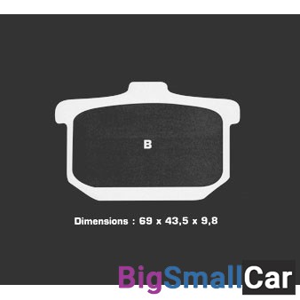 Тормозные колодки Nissin 2P-241NS