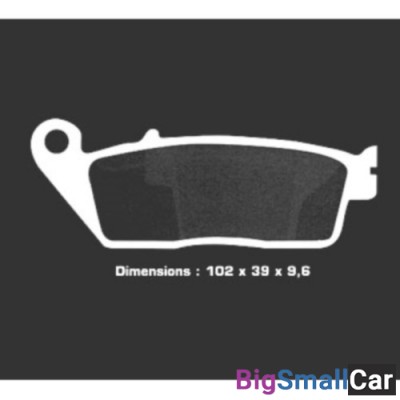 Тормозные колодки Nissin 2P-281NS