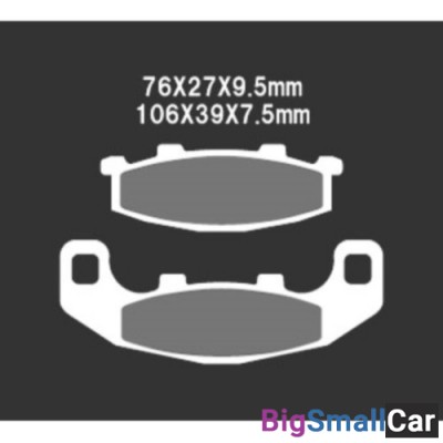 Тормозные колодки VD-430JL