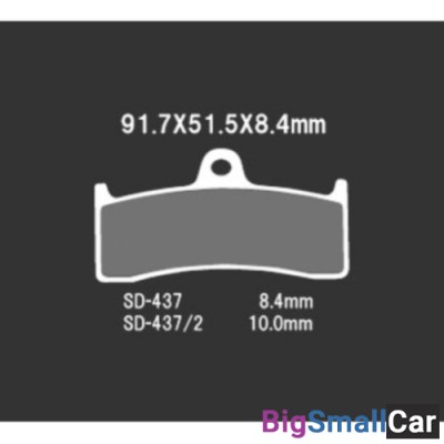 Тормозные колодки VD-437JL