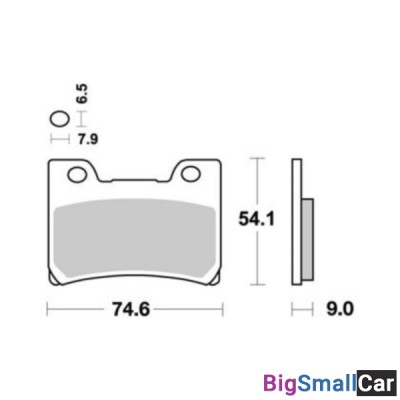 Тормозные колодки, передние Sinter / SBS 665HS