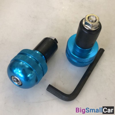 Грузики руля EMGO ANTI-VIBRATION BAR END BLUE 23-96463