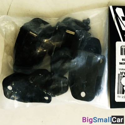 Набор застежек JT RACING PODIUM blk JT15PB055