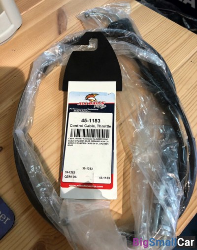 Трос газа Suzuki DR-Z400E/KLX400R 03-04 45-1183 58301-29F10