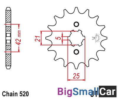 Звезда ведущая JT JTF569.16 - купить Твердилово