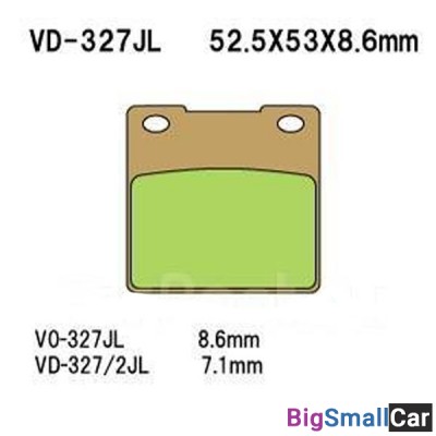 Тормозные колодки VD-327JL