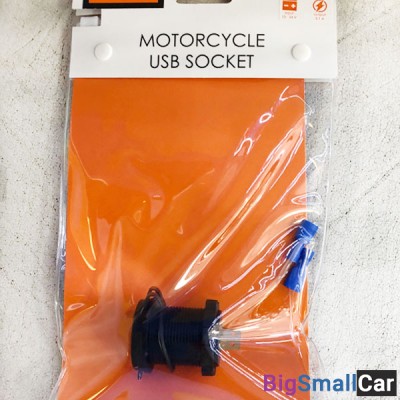 Розетка USB 2.0 с вольтметром MUS10