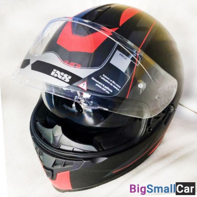 Шлем IXS HX1100 2.0 blk/matt/red XS X14070-M32-XS