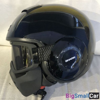 Шлем SHARK DRAK (RAW) Blank black XL HE2910EBLK