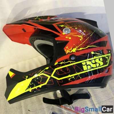 Шлем IXS 278 Kid 2.0 blk/yel/red 50 X12703-235-50