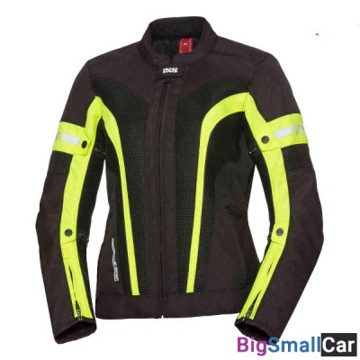 Куртка текстиль жен. IXS Sport DJ Larisa Air-2.0 blk/yel DM X51057-350-DM