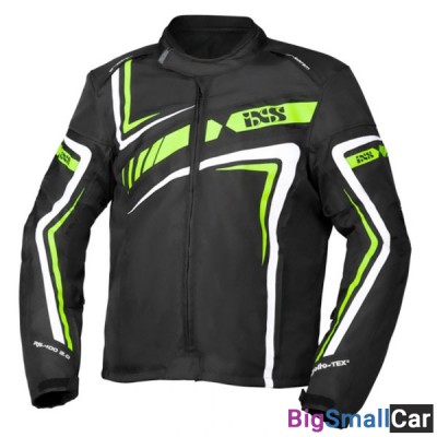 Куртка текстиль IXS Sport Jacket RS-400 ST blk/green L X56042-371-L - купить Твердилово