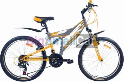 Дорожные велосипеды PIONEER EXTREME 24/15 gray-orange-white