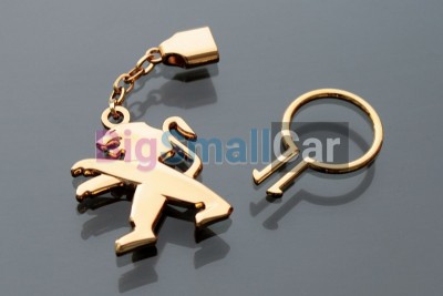 Брелок Для Peugeot Classic Золото, Металлический bgt660 - купить Твердилово