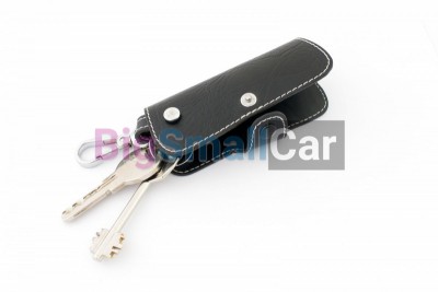 Чехол Для Ключей Volkswagen Универсальный, Кожаный, Цвет Нити Белый bgt961 - купить Твердилово