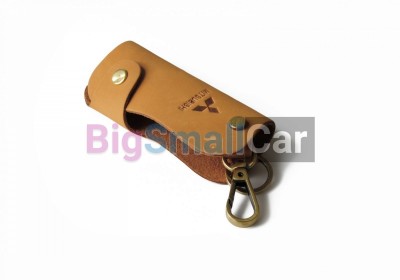 Чехол Для Ключей Mitsubishi Универсальный, Кожаный, Бежевый bgt989 - купить Твердилово