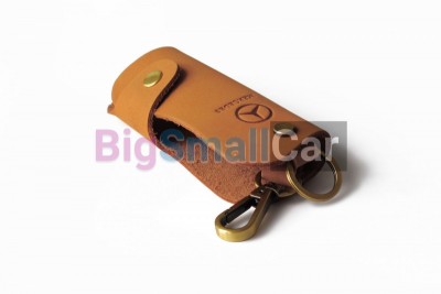 Чехол Для Ключей Mercedes Универсальный, Кожаный, Бежевый bgt1013 - купить Твердилово