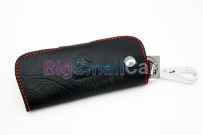 Чехол Для Ключей Mercedes Универсальный, Кожаный, Цвет Нити Красный bgt1016 - купить Твердилово