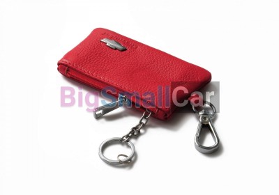 Чехол Для Ключей Chevrolet Универсальный, Кожаный С Металическим Значком, Красный bgt1018 - купить Твердилово