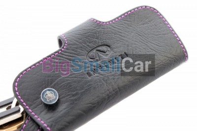 Чехол Для Ключей Infiniti Универсальный, Кожаный, Цвет Нити Фиолетовый bgt1019 - купить Твердилово
