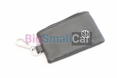Чехол Для Ключей Volkswagen Универсальный, Кожаный С Металическим Значком, Черный bgt1023 - купить Твердилово