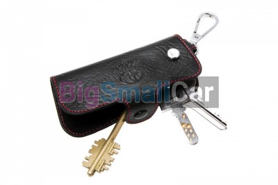 Чехол Для Ключей Toyota Универсальный, Кожаный, Цвет Нити Красный bgt1036 - купить Твердилово