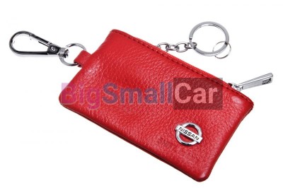 Чехол Для Ключей Nissan Универсальный, Кожаный. С Металическим Значком, Красный bgt1040 - купить Твердилово