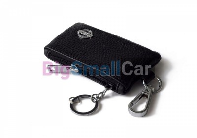 Чехол Для Ключей Nissan Универсальный, Кожаный, С Металлическим Значком, Черный bgt1041 - купить Твердилово