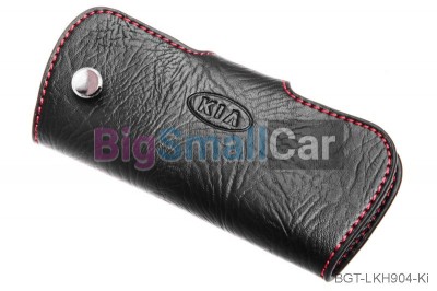 Чехол Для Ключей Kia Универсальный, Кожаный, Цвет Нити Красный bgt1058 - купить Твердилово
