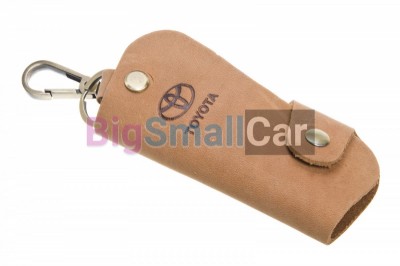 Чехол Для Ключей Toyota Универсальный, Кожаный, Бежевый bgt1066 - купить Твердилово